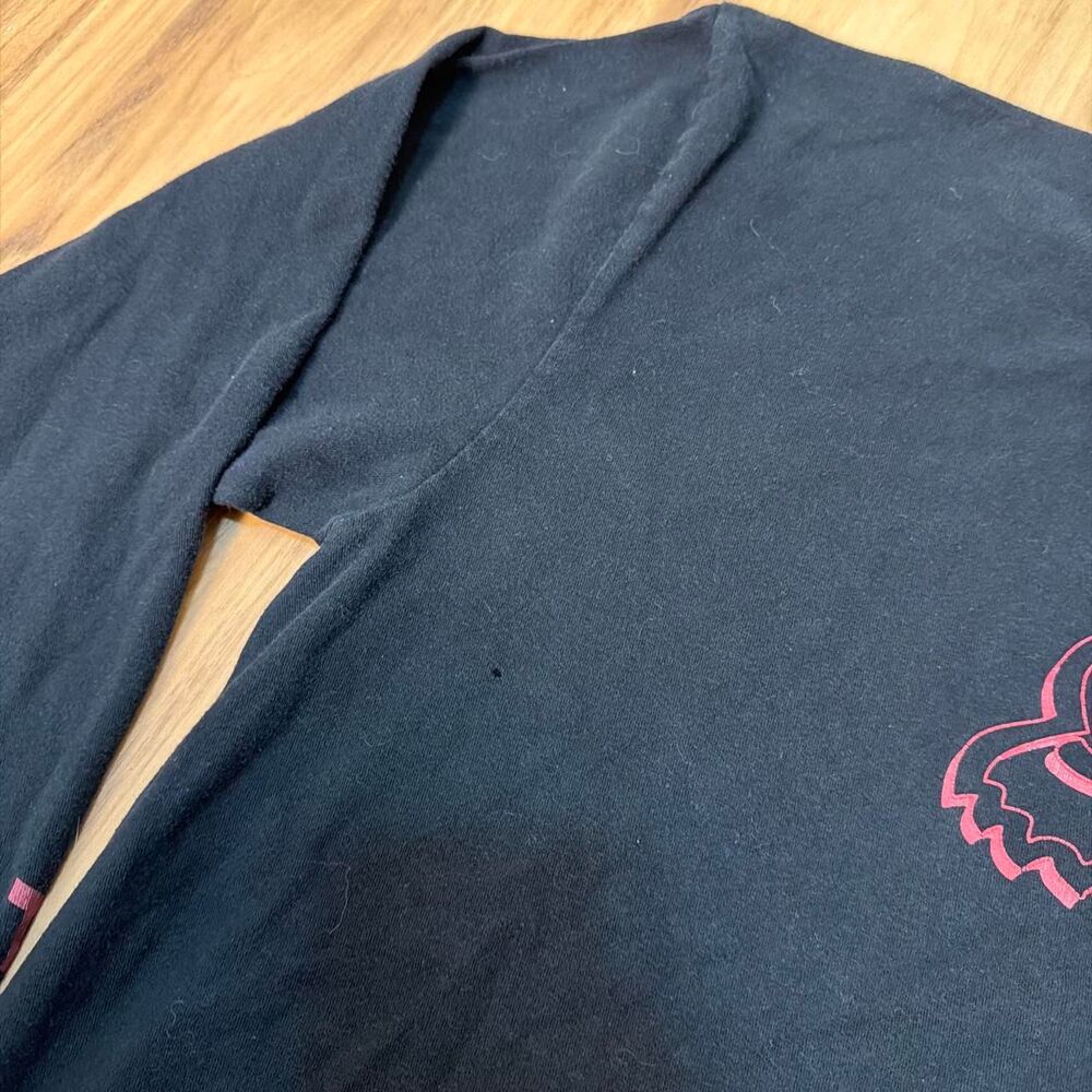 Y2K 2000’s Fox Motocross Black Center Hit Long Sleeve Men’s Size XL - Picture 4 of 6